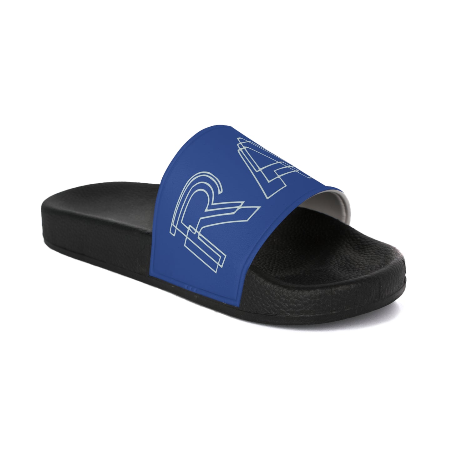 Raw+Sushi "RAW lines" Slide Sandals royal blue