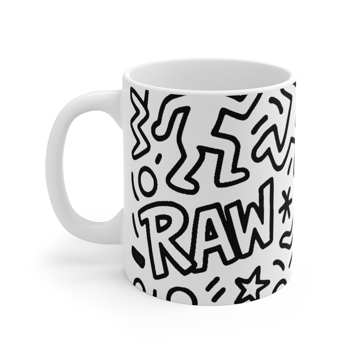 RawSushi "raw graffiti" Mug 11oz