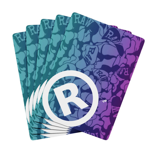 Raw+Sushi "R" Poker Cards