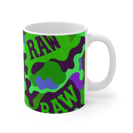 RawSushi "fall 25' camo" Mug 11oz