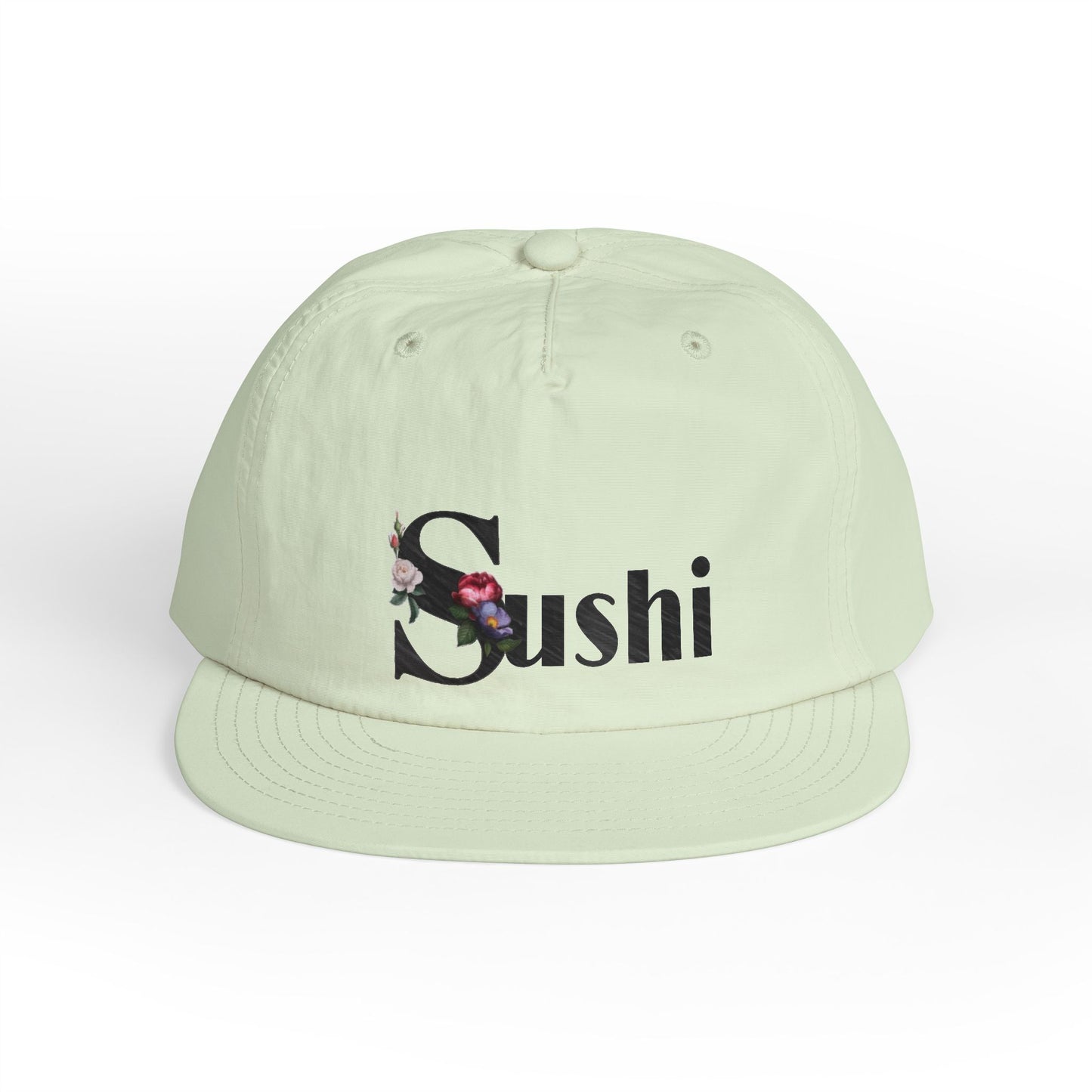 Raw Sushi "SUSHI" Surf Cap WHT