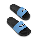 Raw+Sushi "RAW STAMP" Slide Sandals nipsey blue