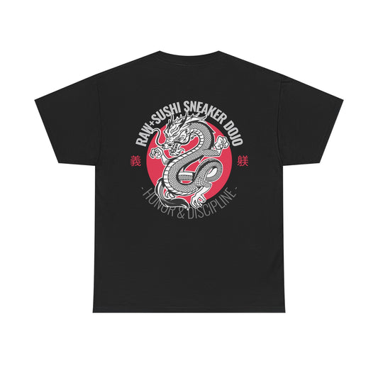 Raw Sushi "SUSHI SNEAKER DOJO" LOGO Heavy Cotton Tee (limited)