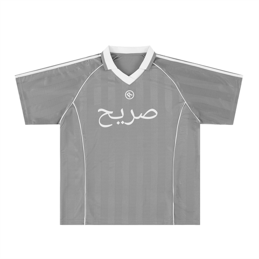 Raw+Sushi  Shadow Stripe Collared Soccer Jersey