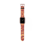 Raw+Sushi "orange camo" Apple Watch Band