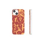 Raw+Sushi "Orange camo" Flexi Cases