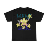 Raw+Sushi "MAKE YOUR OWN LUCK" (STARS)  Heavy Cotton Tee