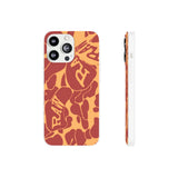 Raw+Sushi "Orange camo" Flexi Cases