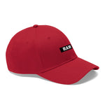 OG RAW STAMP LOGO Snapback  Hat true red