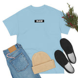 Raw Box LOGO Heavy Cotton Tee NIPSEY BLUE