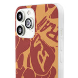 Raw+Sushi "Orange camo" Flexi Cases