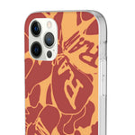 Raw+Sushi "Orange camo" Flexi Cases