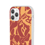 Raw+Sushi "Orange camo" Flexi Cases