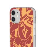 Raw+Sushi "Orange camo" Flexi Cases