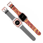 Raw+Sushi "orange camo" Apple Watch Band