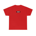 Raw Box LOGO Heavy Cotton Tee RED