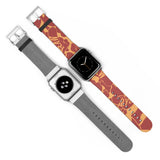 Raw+Sushi "orange camo" Apple Watch Band