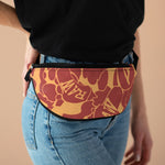 Raw+Sushi "Orange CAMO" Fanny Pack