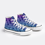 Raw+sushi "blue camo" high top shoes