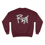 Raw+Sushi "RAW" Champion Sweatshirt maroon