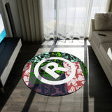 RAW SUSHI "MULTI CAMO" Round Rug