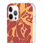 Raw+Sushi "Orange camo" Flexi Cases