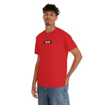 Raw Box LOGO Heavy Cotton Tee RED