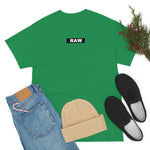 Raw Box LOGO Heavy Cotton Tee TURF GREEN