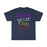 Raw+Sushi STARS "MAKE YOUR OWN LUCK"  Heavy Cotton Tee