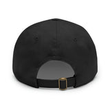 Raw+Sushi "north face sushi" Dad Hat with Leather Patch blk