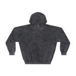 Raw+Sushi "fish scale" Mineral Wash Hoodie blk