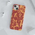 Raw+Sushi "Orange camo" Flexi Cases