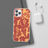 Raw+Sushi "Orange camo" Flexi Cases