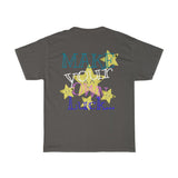 Raw+Sushi "MAKE YOUR OWN LUCK" (STARS)  Heavy Cotton Tee