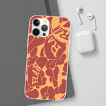 Raw+Sushi "Orange camo" Flexi Cases