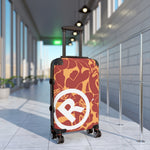 Raw+Sushi orange camo Cabin Suitcase