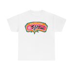 Raw+Sushi "SUSHI & SPURS" Heavy Cotton Tee (WHITE)