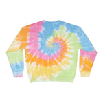 Raw+Sushi "sushi,sneaker,music,art" Tie-Dye Sweatshirt