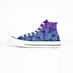 Raw+sushi "blue camo" high top shoes