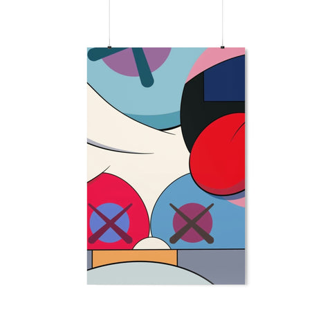 KAWS XX Premium Matte Vertical Posters