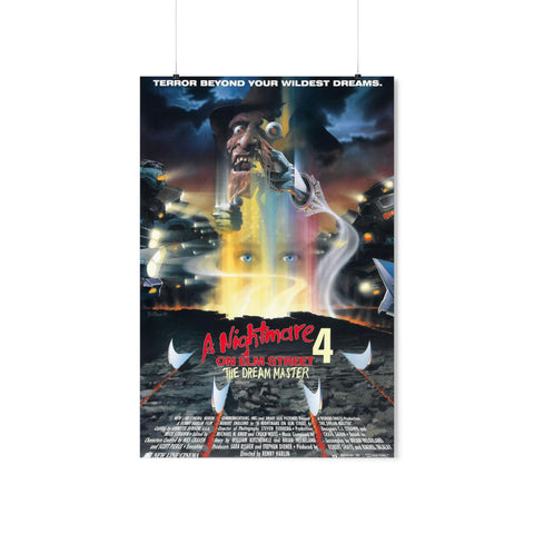 nightmare on elm street 4 "dream master" Premium Matte Vertical Posters