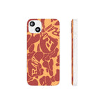 Raw+Sushi "Orange camo" Flexi Cases