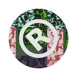 RAW SUSHI "MULTI CAMO" Round Rug