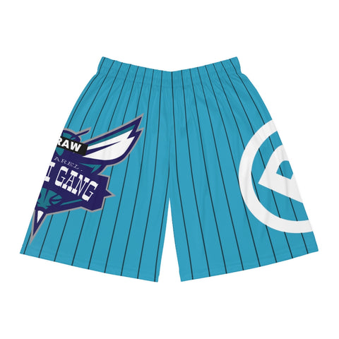 RAW+SUSHI "HORNETS" Basketball Shorts