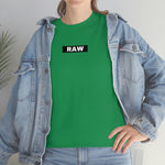 Raw Box LOGO Heavy Cotton Tee TURF GREEN