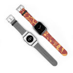 Raw+Sushi "orange camo" Apple Watch Band