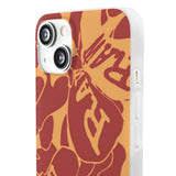 Raw+Sushi "Orange camo" Flexi Cases