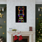 KAWS NEON Premium Matte Vertical Posters