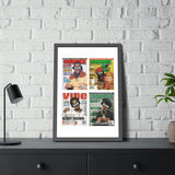 RAW SUSHI Framed ART Posters 20"x30" THE SOURCE