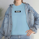 Raw Box LOGO Heavy Cotton Tee NIPSEY BLUE